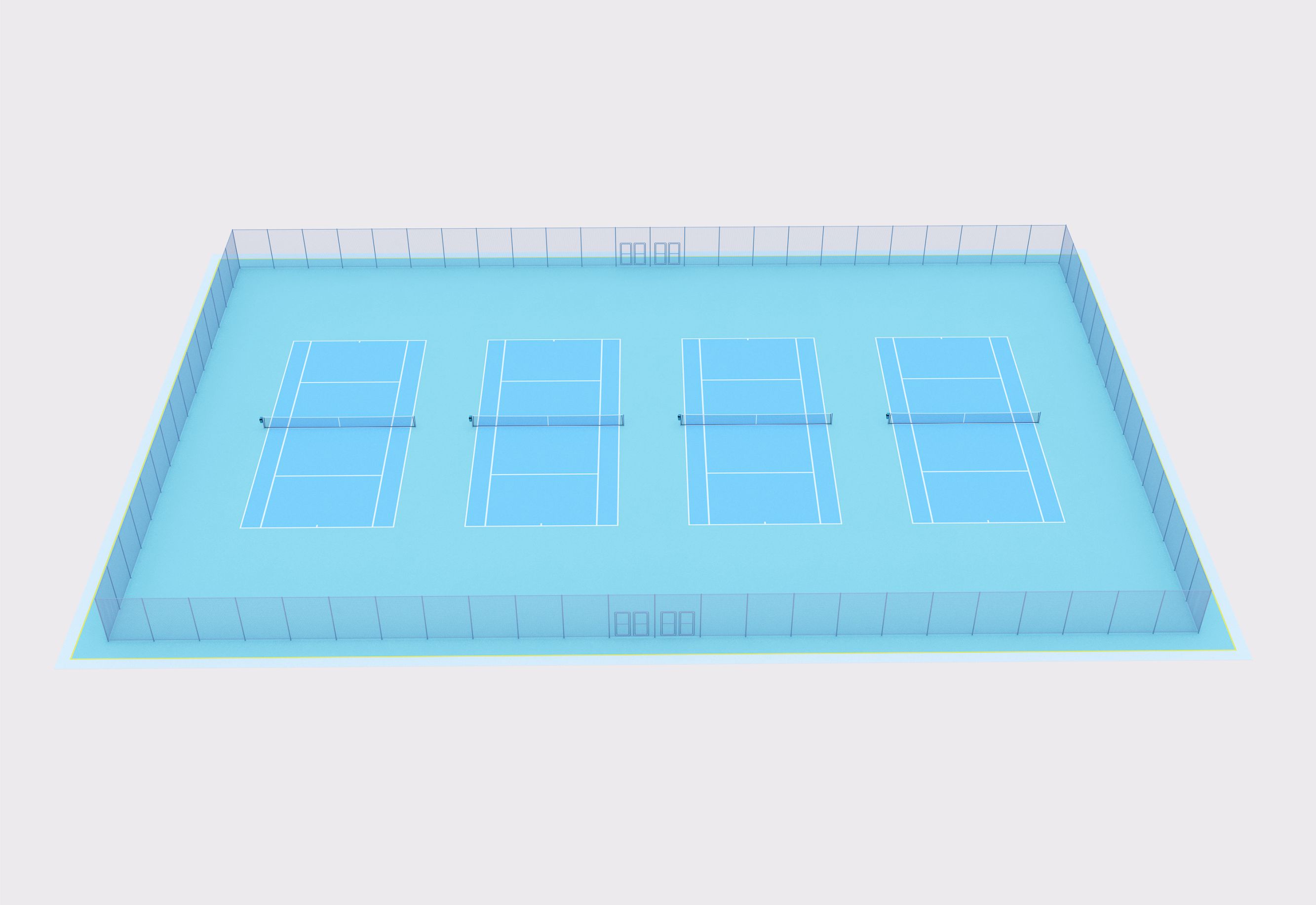 無(wú)縫半預(yù)制GSPU硅PU球場(chǎng)