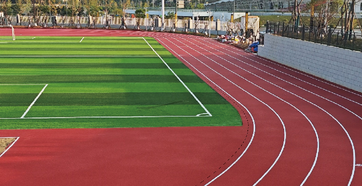 京山文峰網(wǎng)球?qū)W校跑道